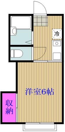 ビーンズ大宮の物件間取画像